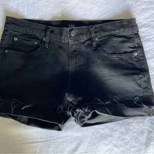 GAP Denim Black Shorts